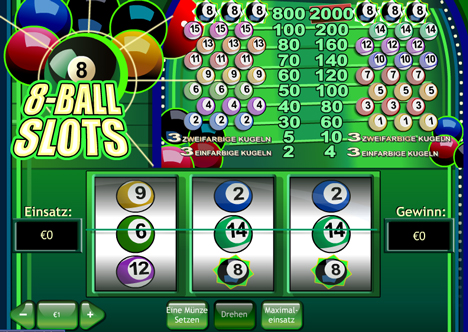 8 ball slots im prestige casino spielen