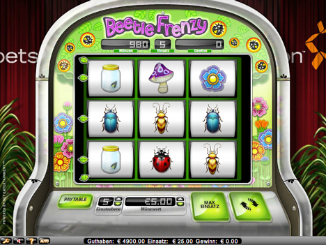 beetle frenzy casino spiel im betsson casino