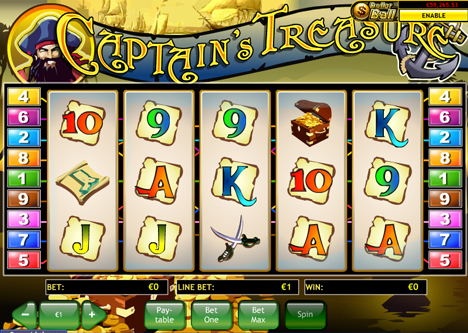 captains treasure online slot im prestige casino spielen