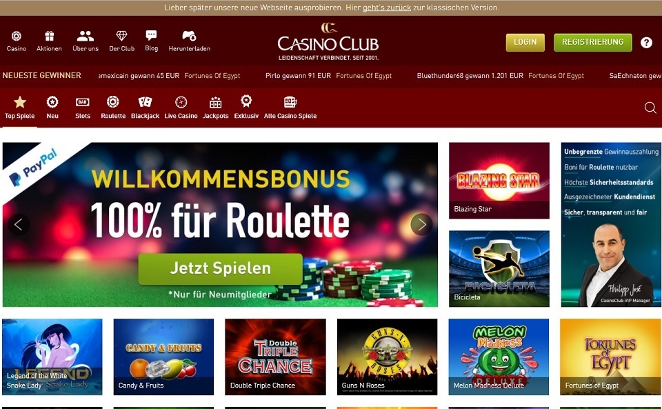 CasinoClub Vorschau