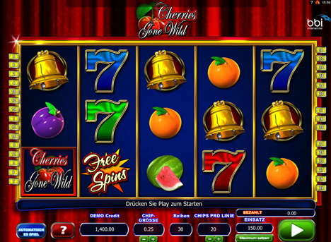 cherries-gone-wild online slot