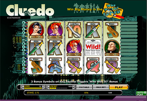 cluedo slot im 888 casino spielen