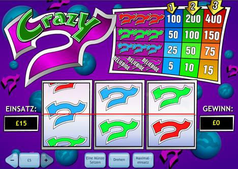 crazy 7 online slot im prestige casino