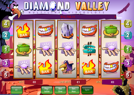 diamond valley online slot im prestige casino