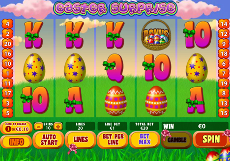 easter surprise online slot im prestige casino