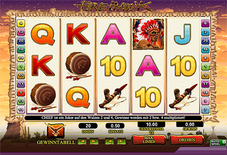 fire hawk slot im 888 online casino