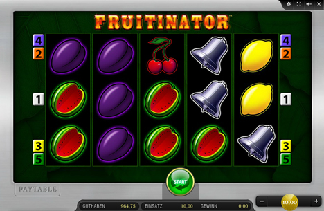 fruitinator online slot