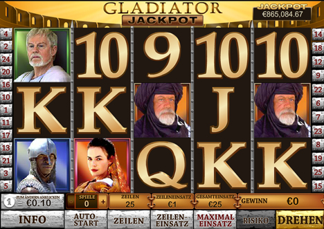 gladiator online slot im prestige casino