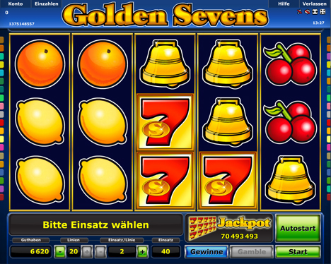 golden sevens novoline slot im stargames casino