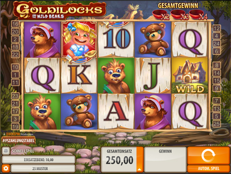 goldilocks casinospiel