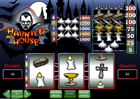/haunted house online slot im prestige casino