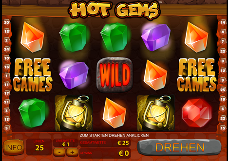 hot gems online slot im winner casino