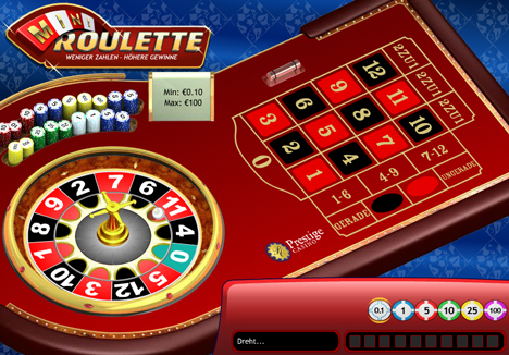 mini roulette im prestige casino