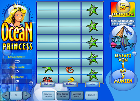 ocean princess online slot im prestige casino