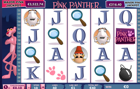 pink panther online slot im prestige casino spielen