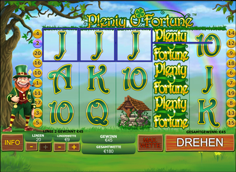 plenty oriches online slot im winner casino