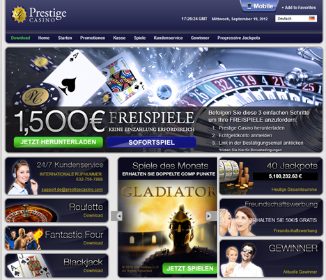 prestige casino