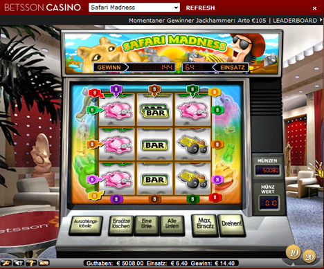 safari madness online slot im betsson casino spielen