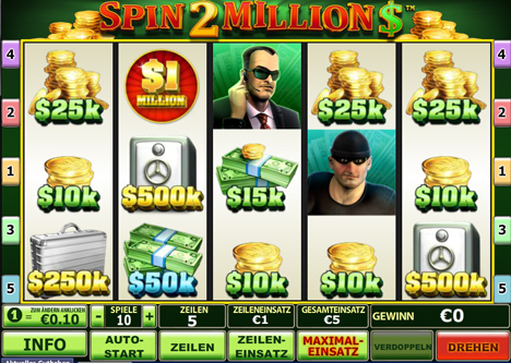 spin 2 millions online slot im prestige casino spielen