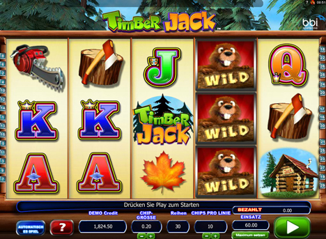 timber-jack casinospiel
