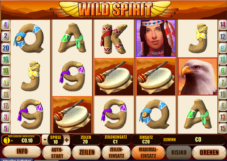 wild spirit online slot im prestige casino